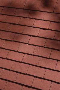 Classic Deep Red Handmade clay tiles
